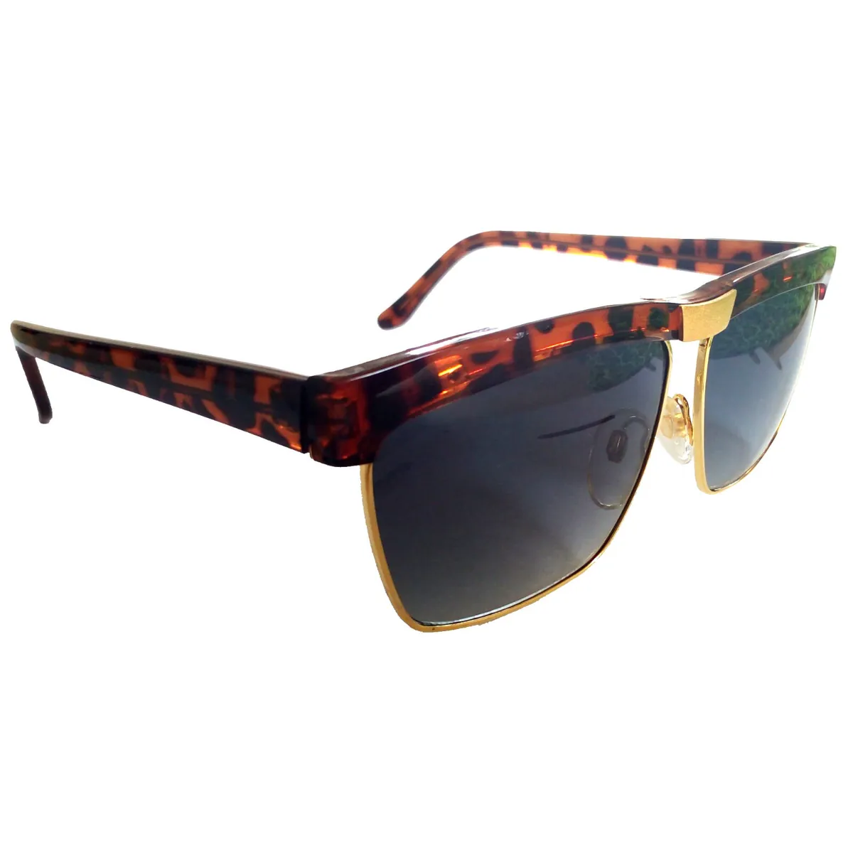 Designer Unisex Sonnenbrille Brille stylisch cool braun tigerlook, P9347