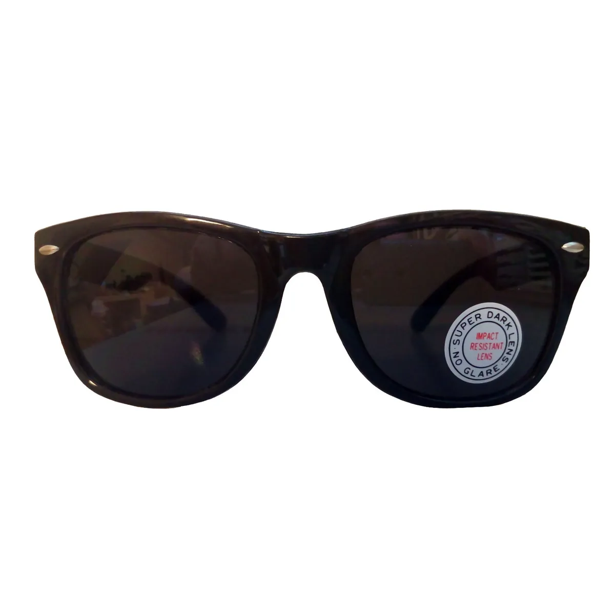 Stylische Sonnenbrille Cool RBW69SDL, Schwarz Gläser extra-dark, Blues Brothers