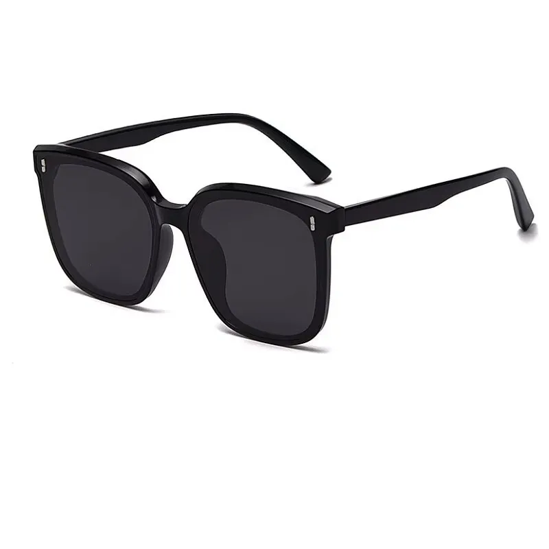 Designer Sonnenbrille Stylisch Brille Oversize Cool Schwarz Gold 5214