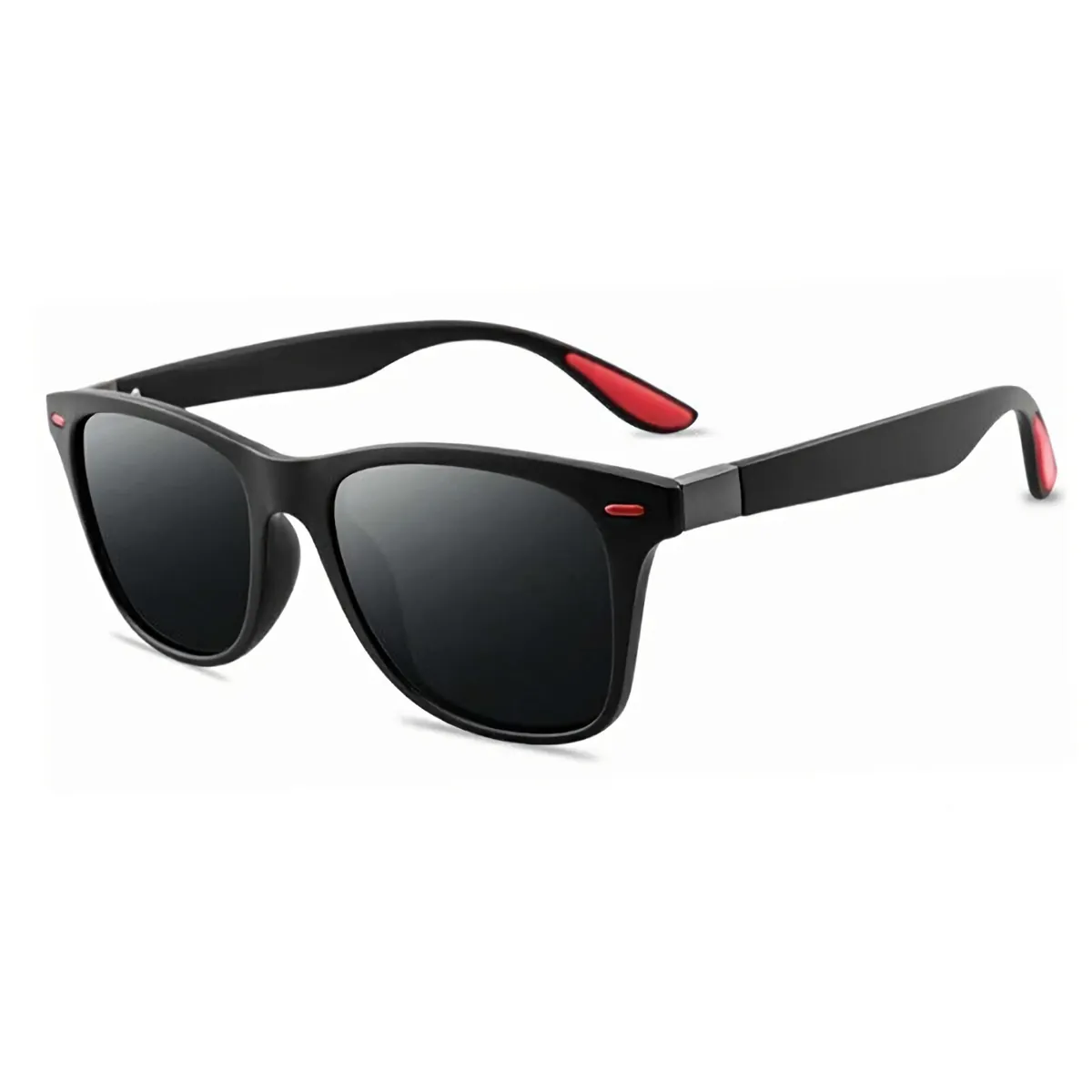 Sonnenbrille Polarisiert Matt Schwarz Gläser dark Blues Brothers 5430 R