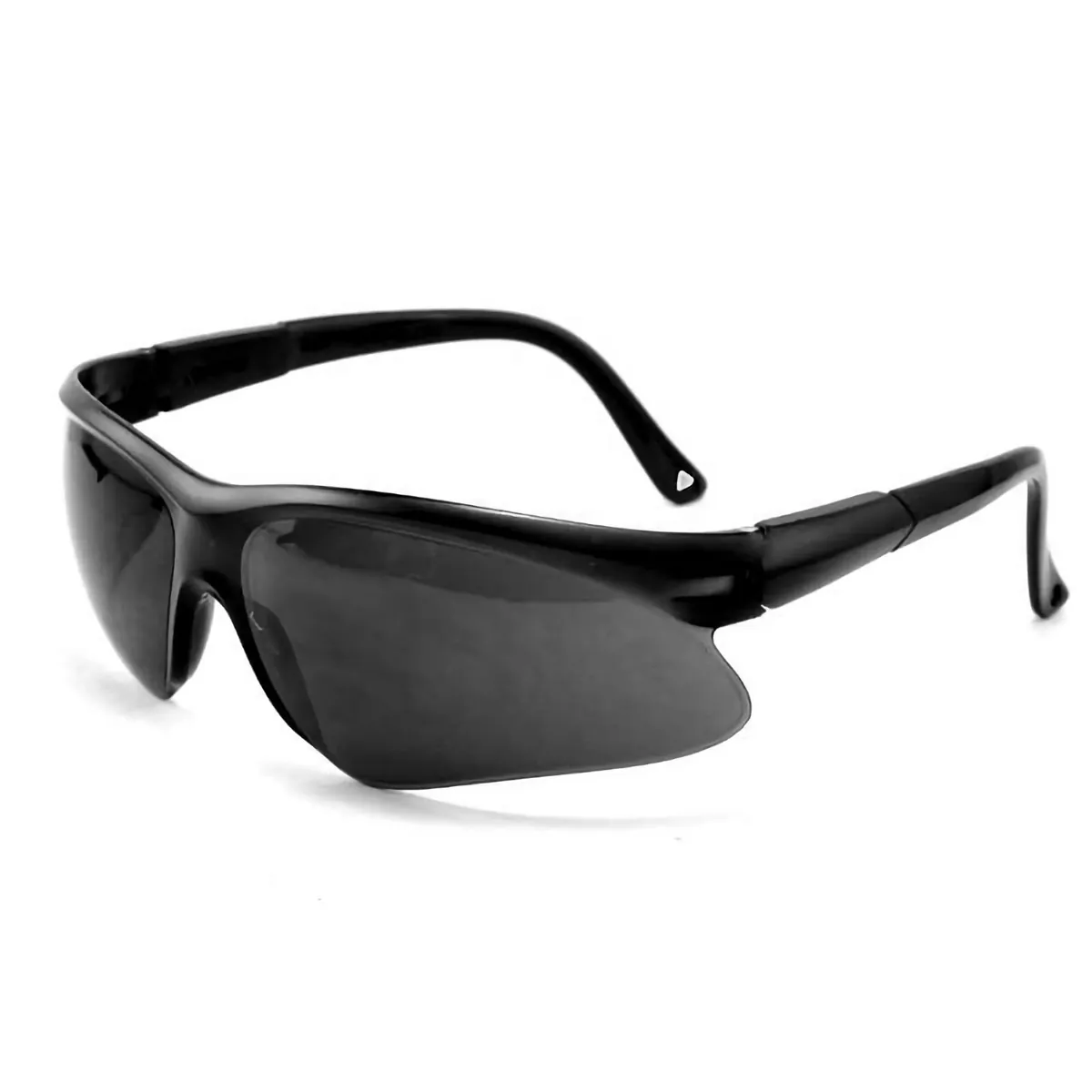 Stylische Partybrille Sonnenbrille Retro Schwarz glänzend 83688