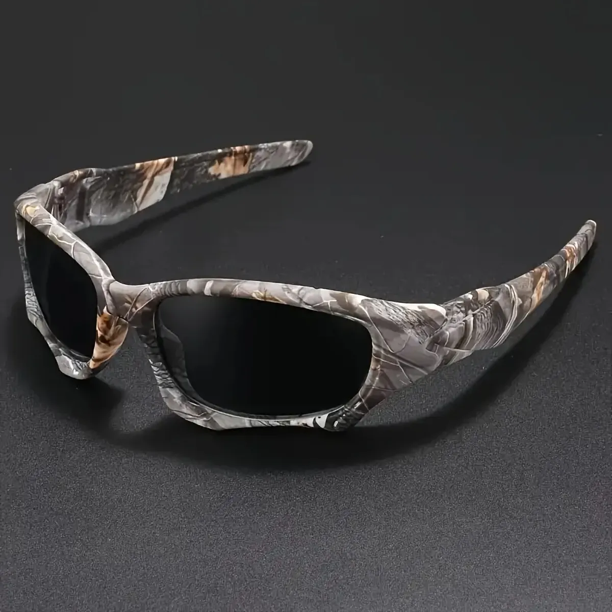Sonnenbrille Coole Sportbrille Radfahrerbrille Brille UV400 Schwarz 83689 KTG
