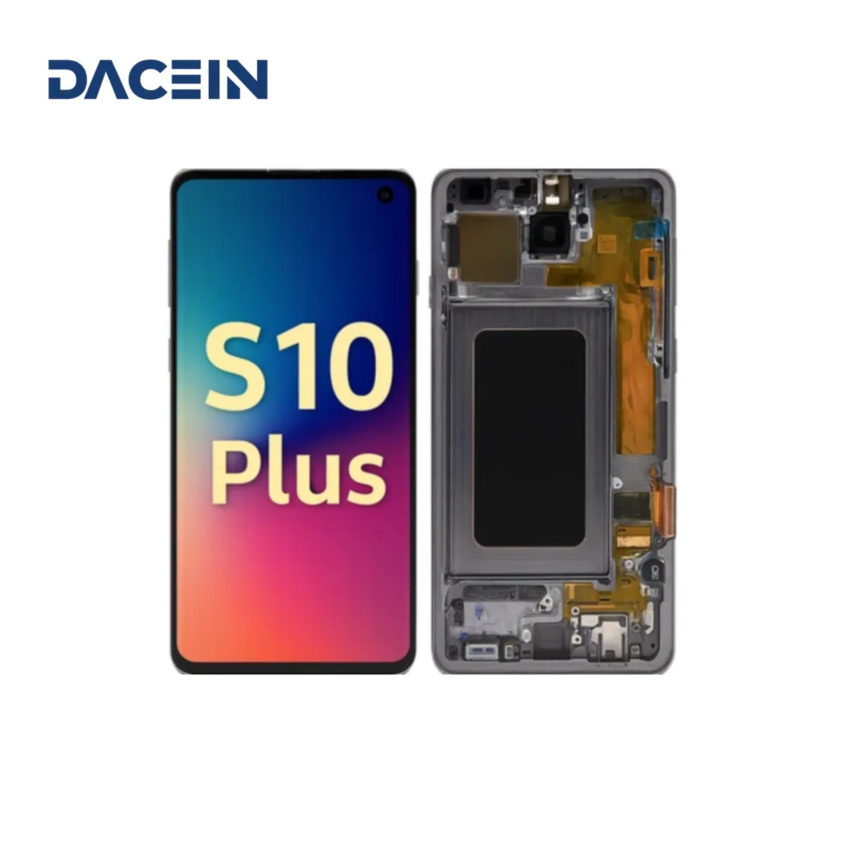 OLED Display für Samsung Galaxy S10 Plus mit Rahmen