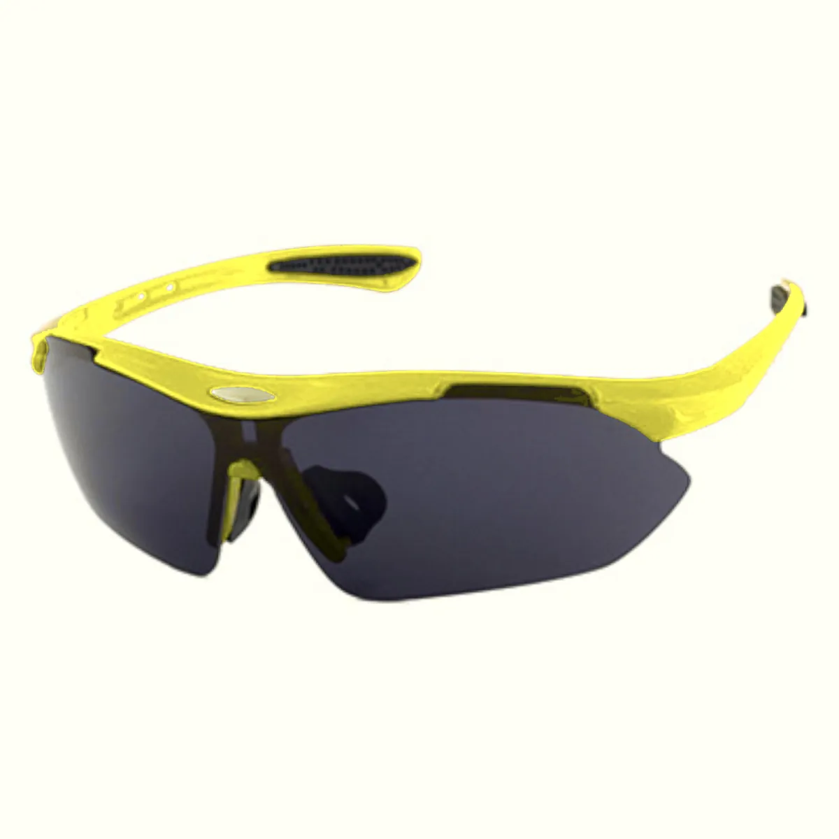 Sport Sonnenbrille Radfahrerbrille Sportbrille Rennrad Triathlon Brille X4 Gelb