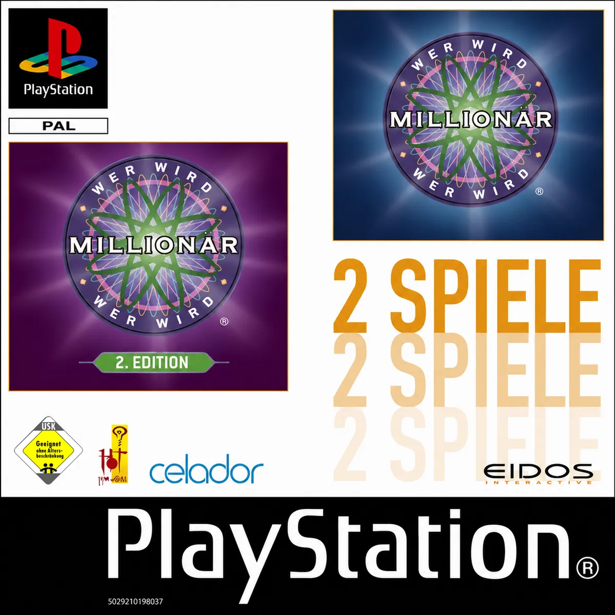 2 Games in 1 - Wer Wird Millionär + 2. Edition