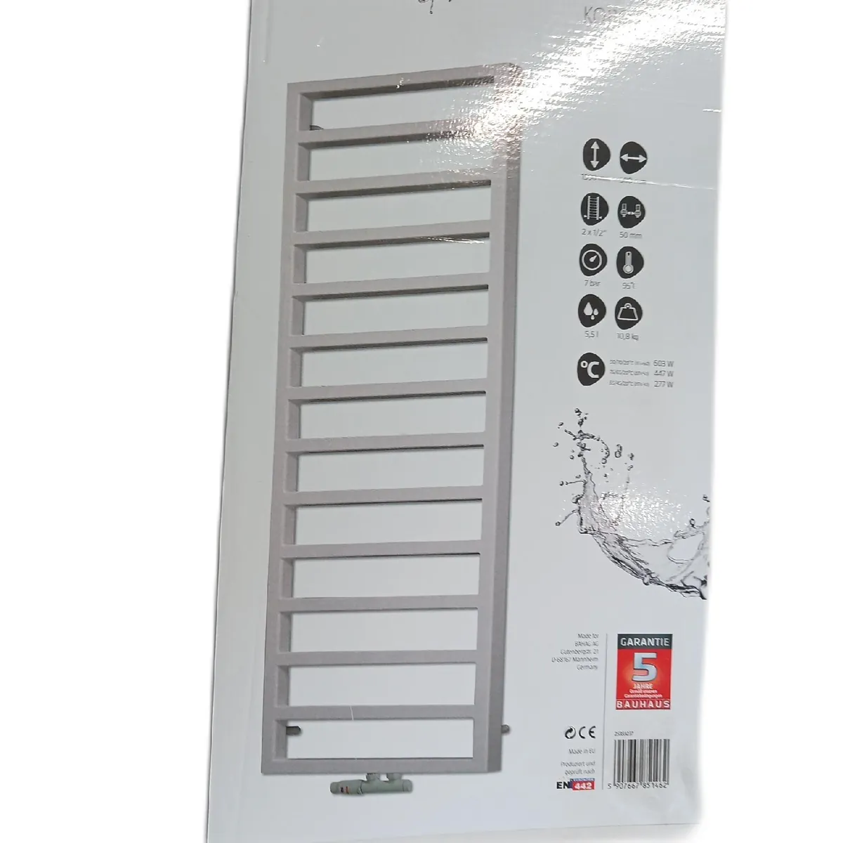 Camargue Heizkörper Designheizkörper Bad Korona 50 x 159 cm effizient warm
