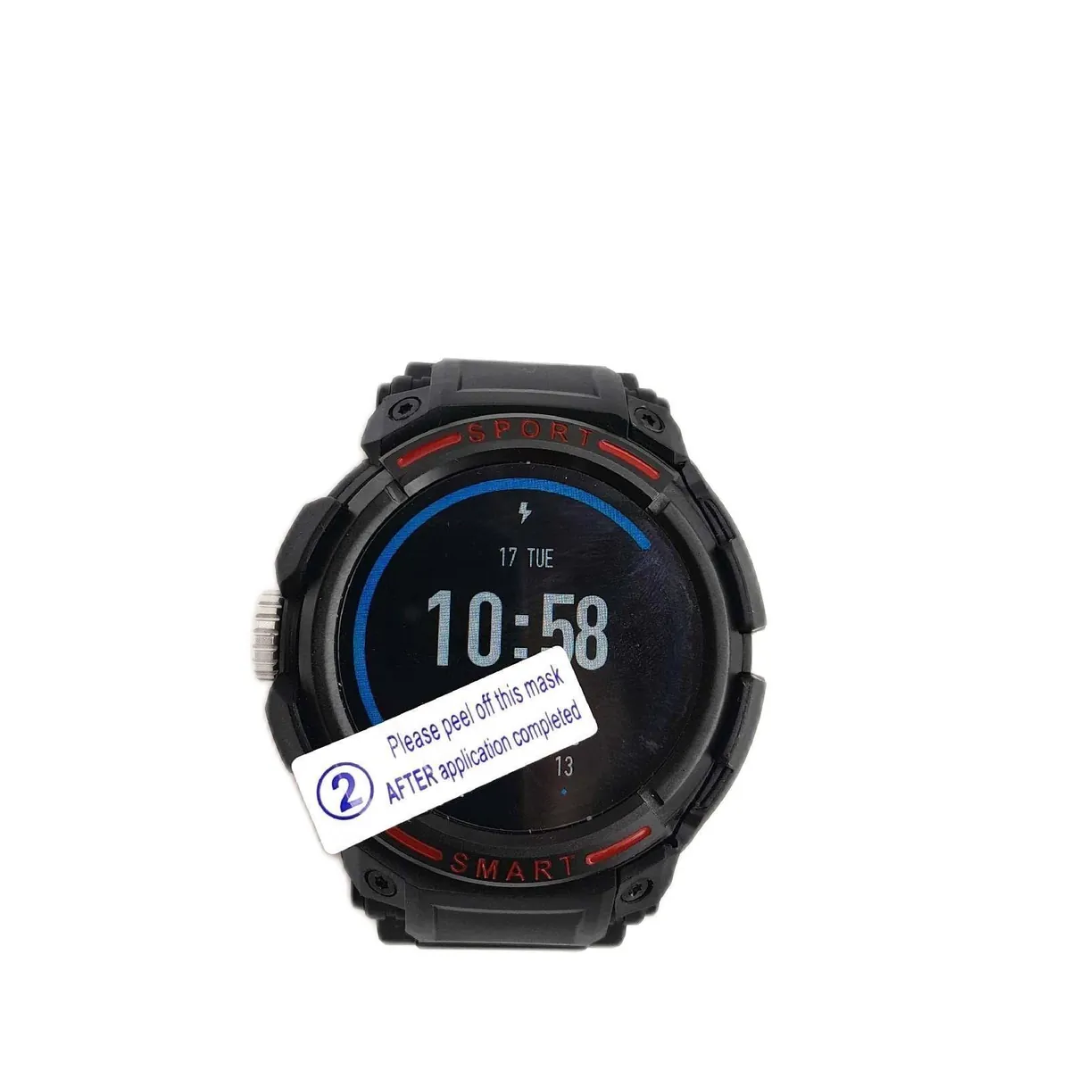 Smart Watch 143 Zoll Touchscreen TWS Bluetooth Kopfhörer fehlende Ohrpolster
