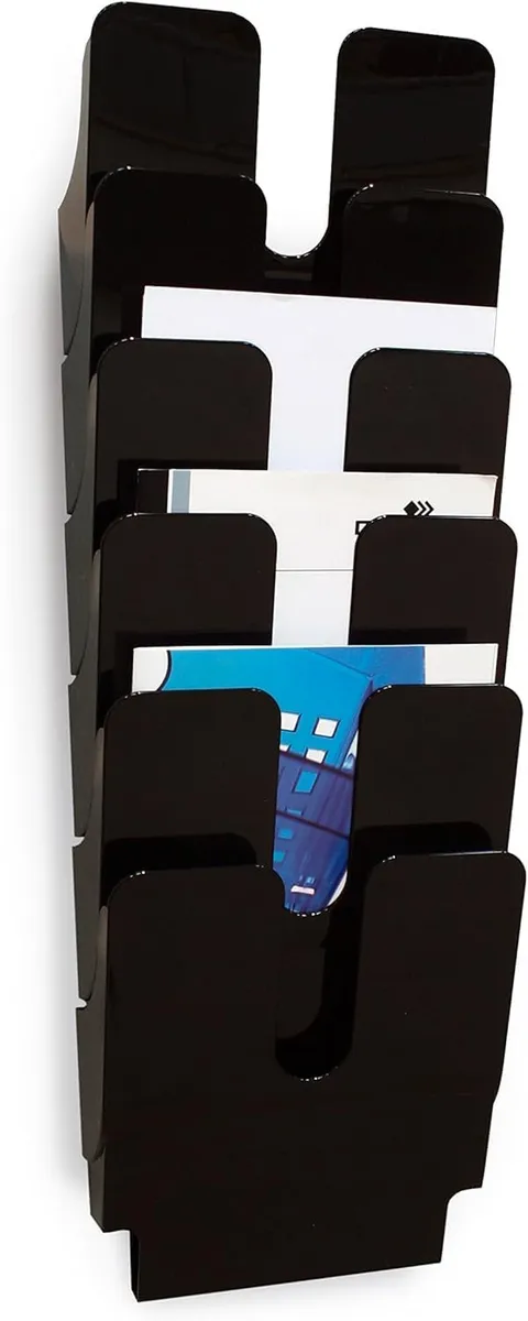 Durable Broschürenspender Bürobedarf Flexiplus 6 A4 Hochformat Ordnungssystem