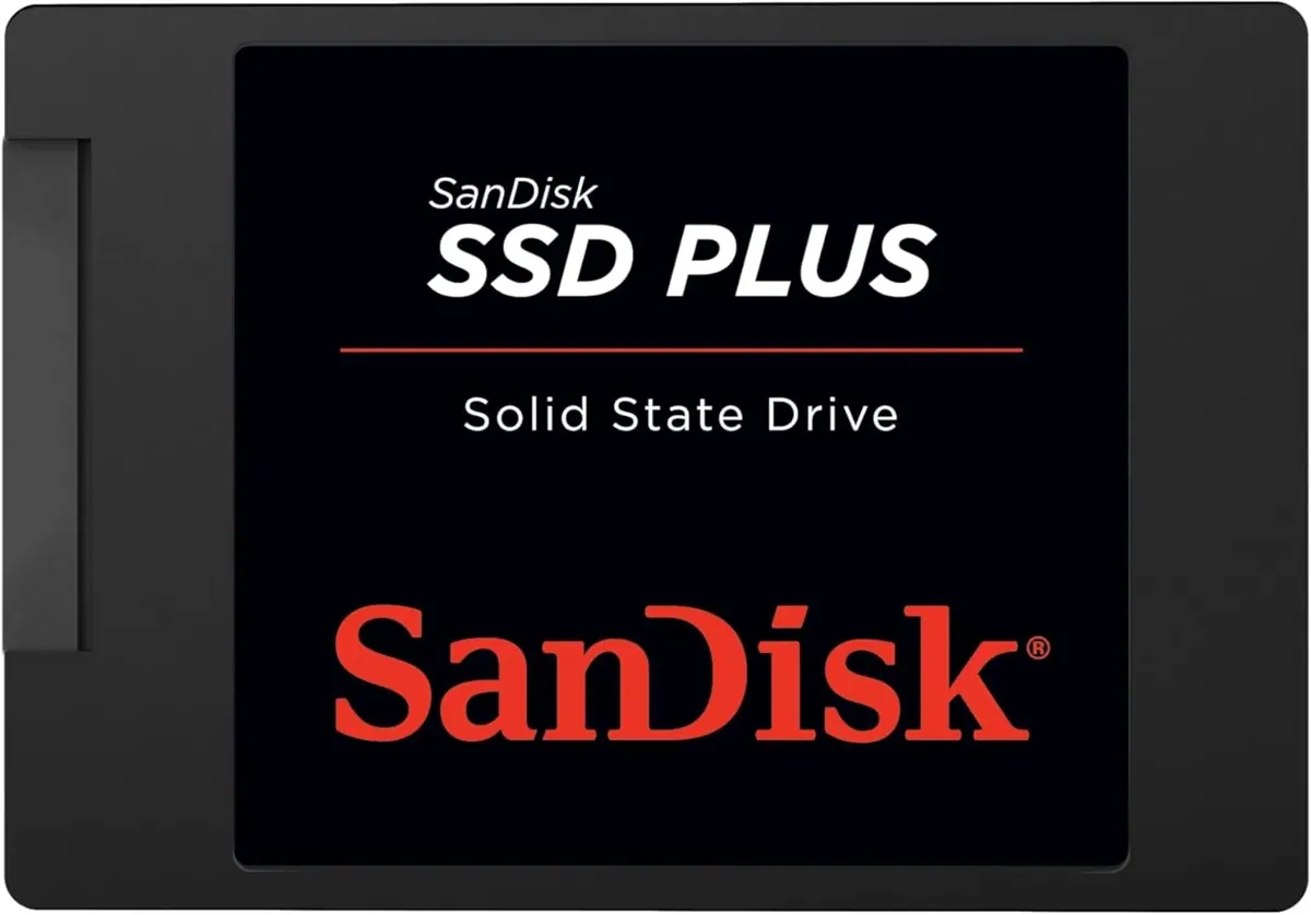 SanDisk Plus 1TB Interne SSD SATA 2,5 Zoll – Speicher-Upgrade für PC & Notebook