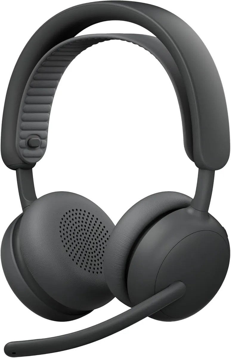 Logitech Zone Wireless 2 ES Headset – Kabelloser Kopfhörer mit ANC, Mikro, USB-C