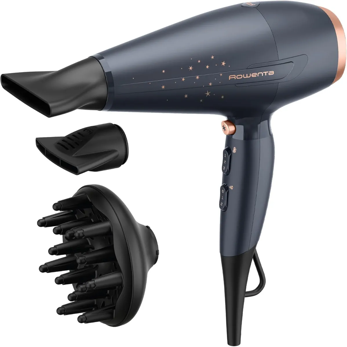 Rowenta Haartrockner Haarpflege Pro Power Stellar AC Motor für Hail Hair leistungsstark