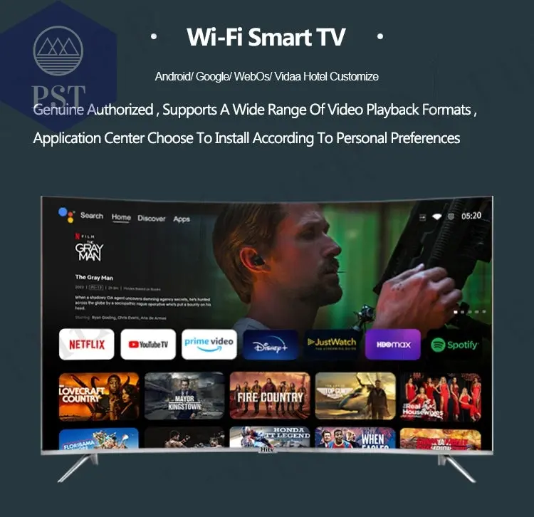 65inch Curved Smart TV 4K 65 Zoll UHD