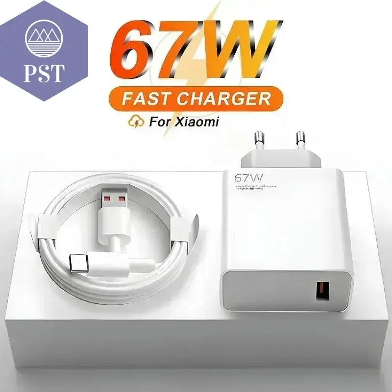 67W USB Lader mit USB-C Kabel