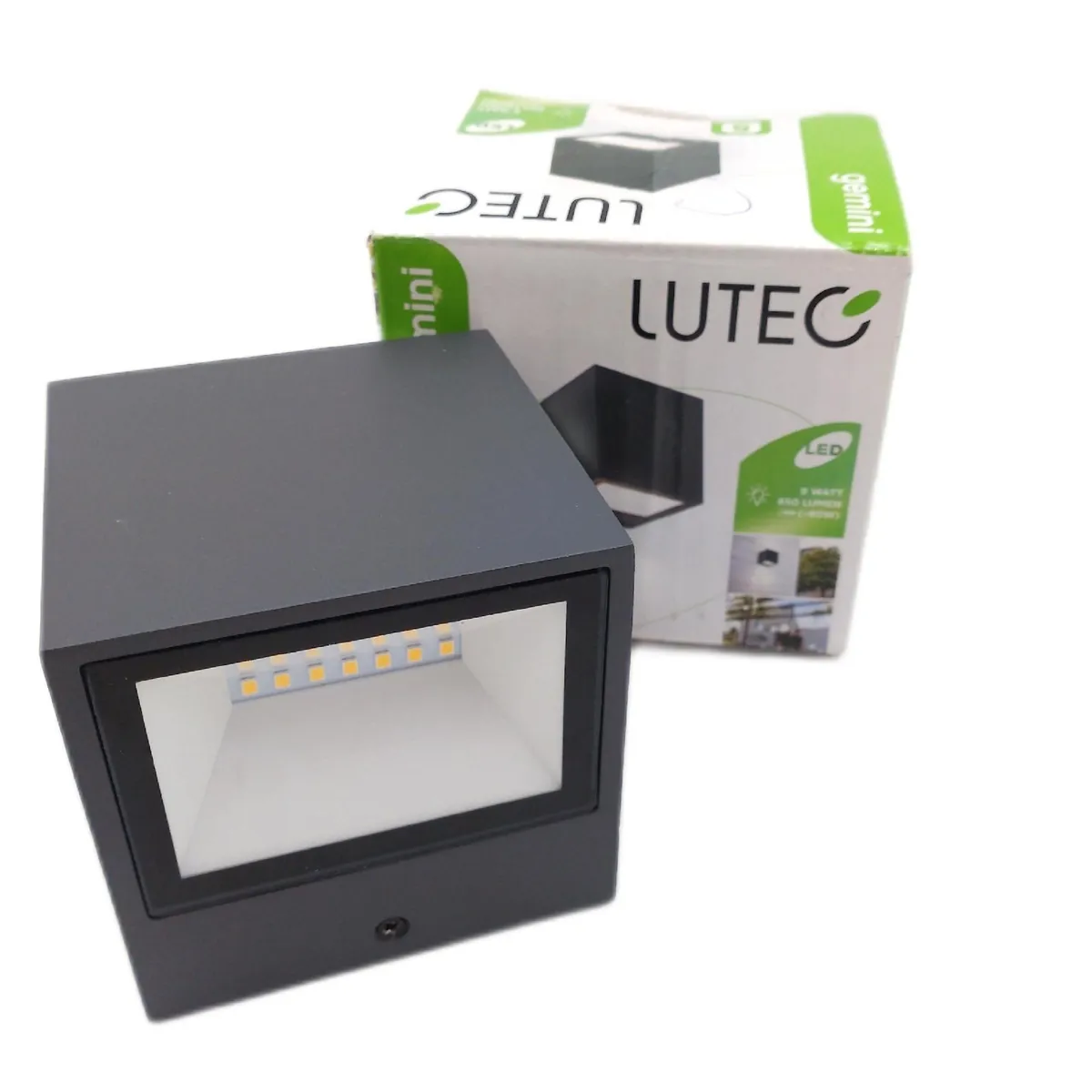 Gemini LED Außenwandleuchte Beleuchtung 9 W Anthrazit energieeffizient modern langleb
