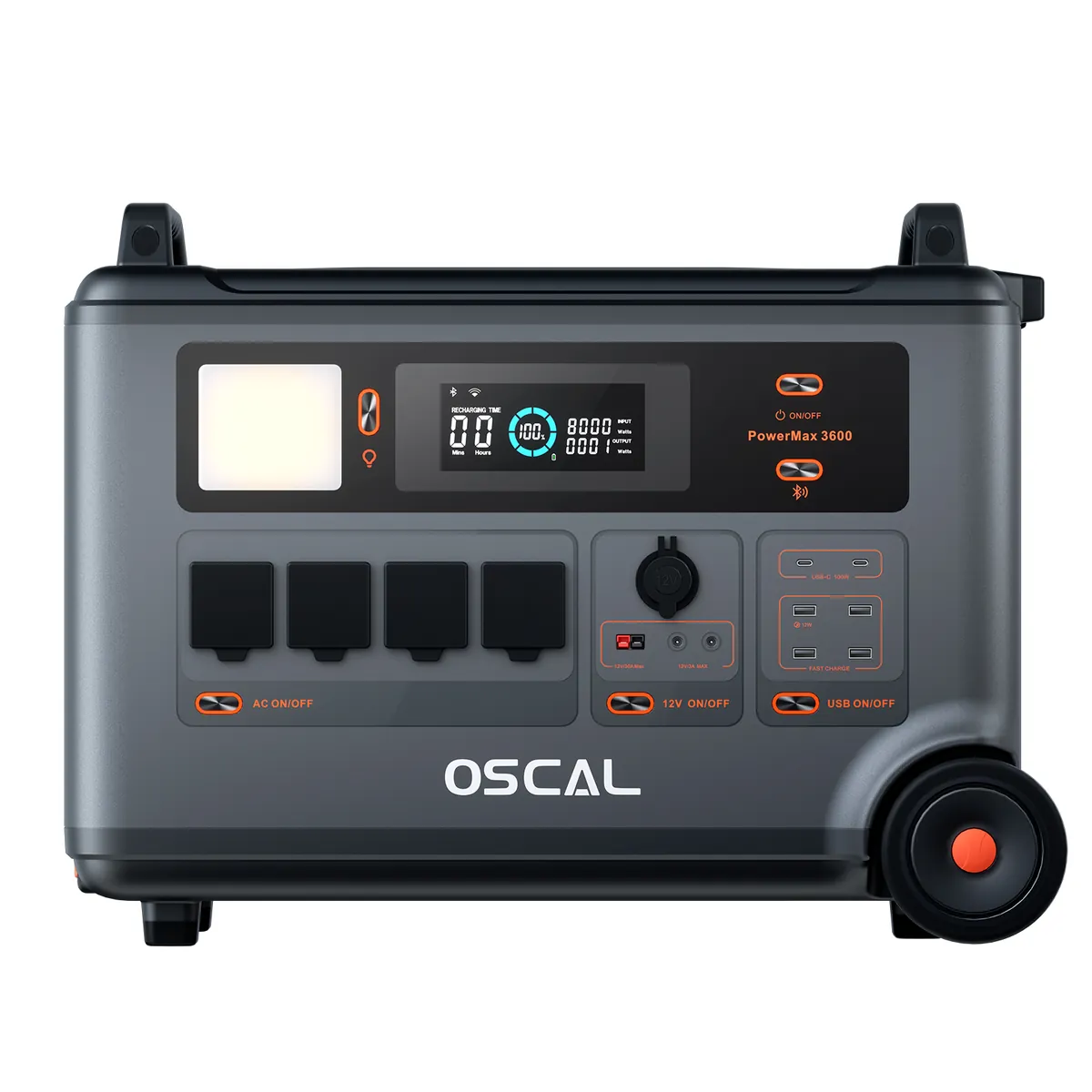Oscal PowerMax 3600 SE Powerstation mit 3600Wh
