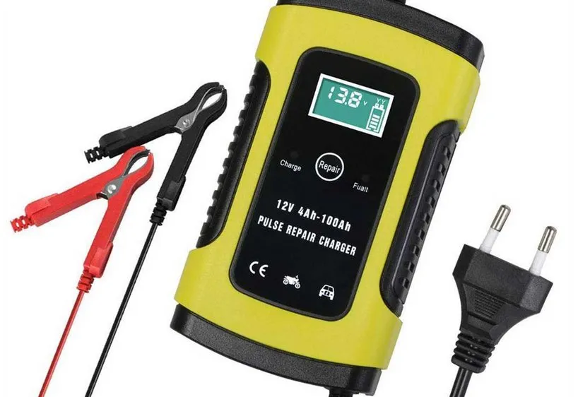 6V 12V Intelligentes Batterieladegerät 4Ah-100Ah PKW Motorboot Jetski Ladegerät