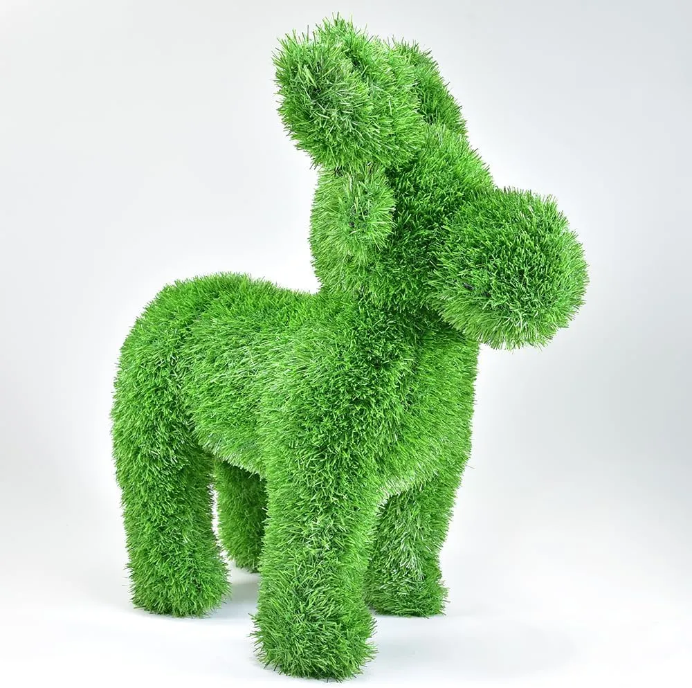 AniPlants, Grasfigur,"Elch/Rentier", klein, Gartendeko, 55cm