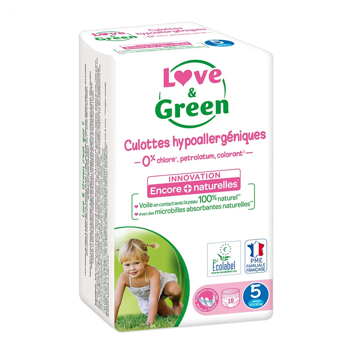 Love Green Windelhöschen Babybedarf Windeln Größe 5 12 18 kg nachhaltig um