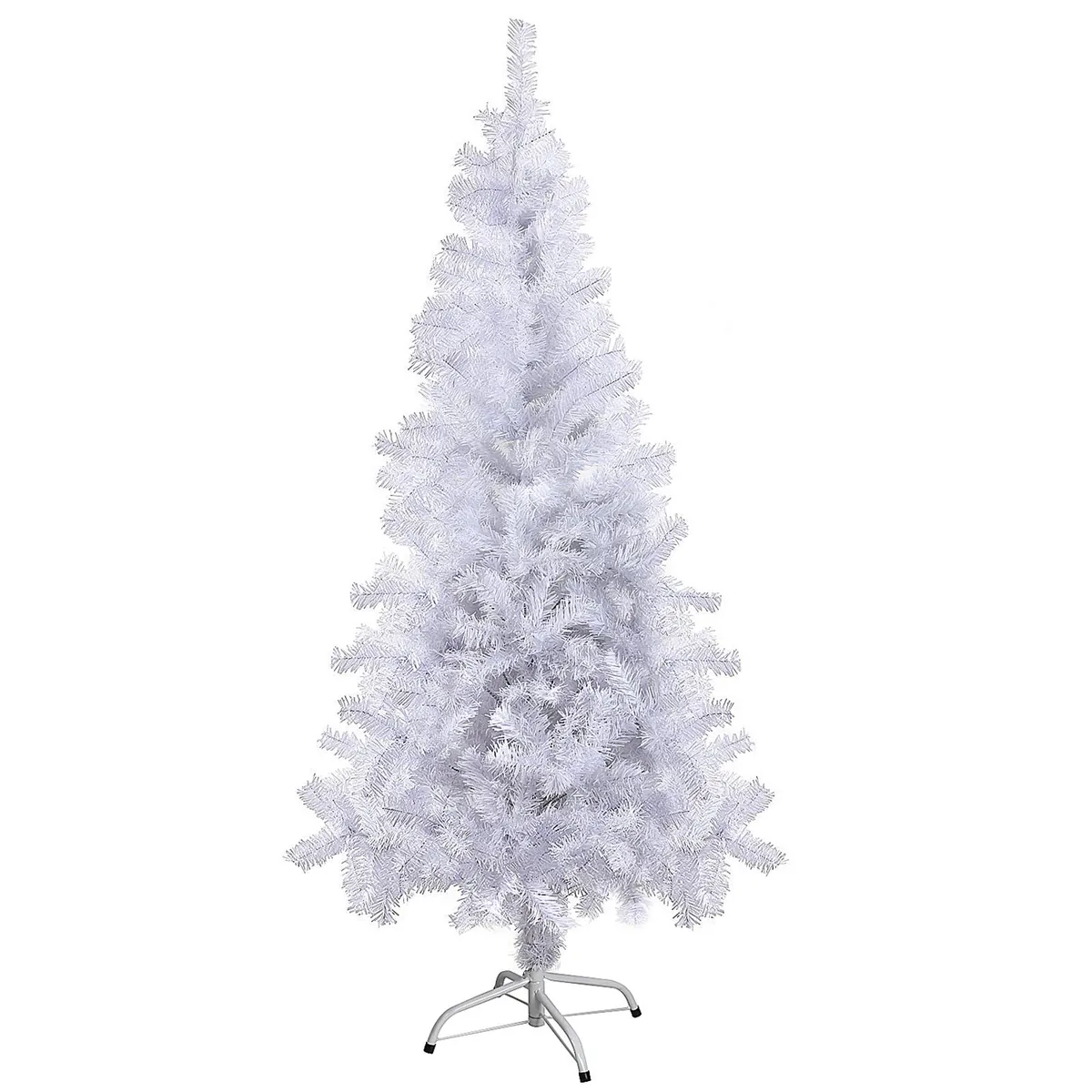 SunJas Weihnachtsbaum Deko weiß 120 150 180 210 cm festlich T