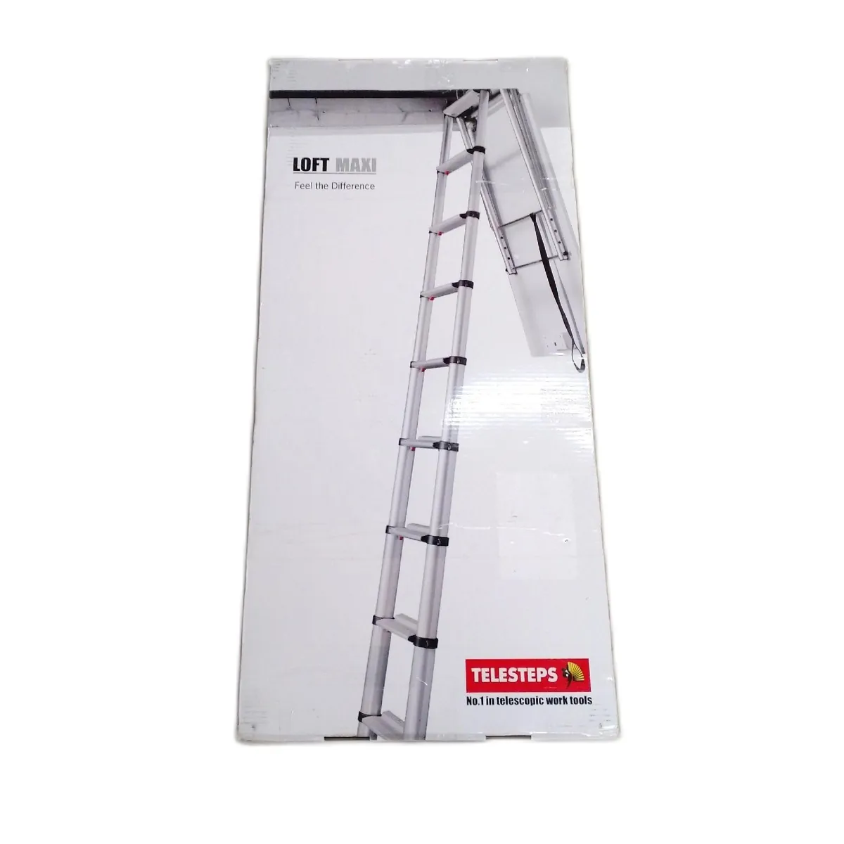 Telesteps Teleskopleiter Leiter Sortiment Loft Line Maxi Deckenöffnung variabel stabil robust