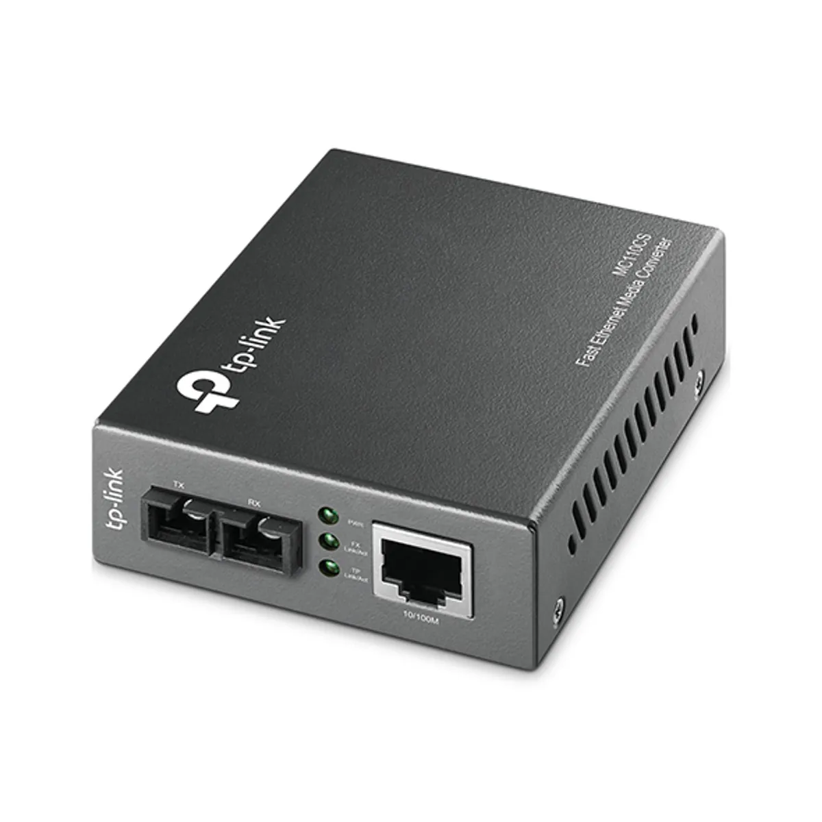 TP-Link MC110CS Netzwerk Medienkonverter 100 Mbit/s 1310 nm Einzelmodus Schwarz