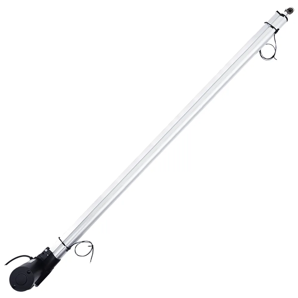 800MM 12V/24V DC Industrie Linearantrieb mit einstellbarem Hub und NC Reed Magnetschalter (Modell 0041518-4)