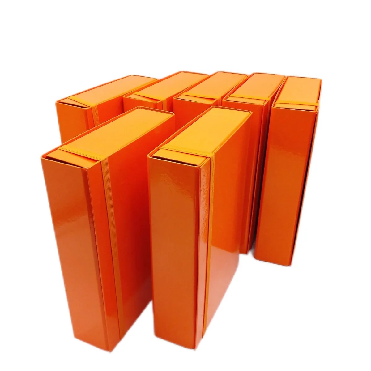 Dokumentenmappe Bürobedarf 3 flaches Gummiband Mappe Organisation Ordner Abl