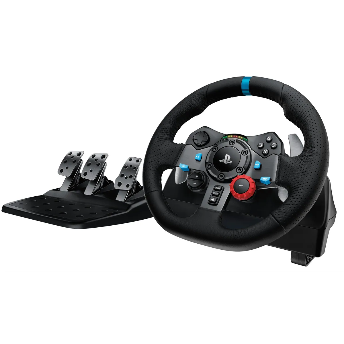 Logitech G29 Driving Force Racing Wheel – PS5, PS4, PS3 & PC | 900° Lenkrad mit Force Feedback, Pedalset & Schaltwippen