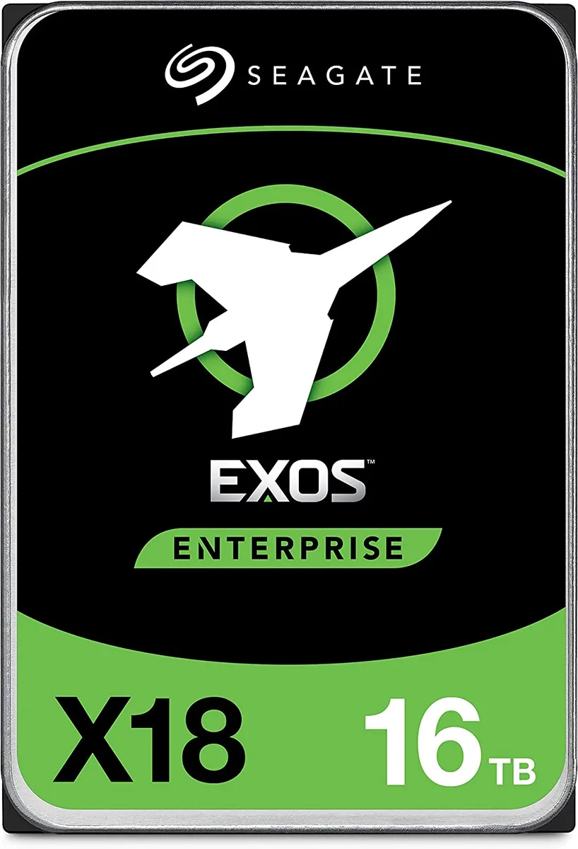 Seagate Exos X18 16TB Interne Festplatte ST16000NM001J 3,5 Zoll HDD SATA 7200RPM
