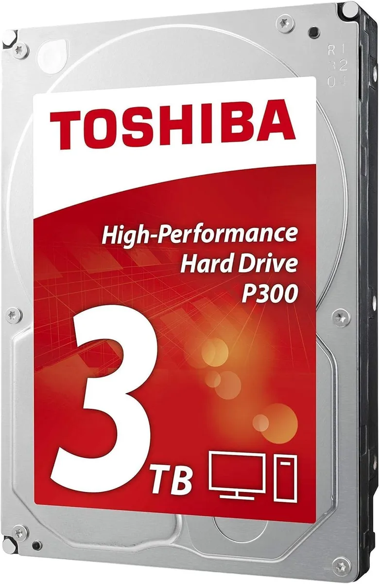 Toshiba P300 3TB Interne Festplatte HDKPC08ZKA01 3,5 Zoll HDD SATA3 7200RPM