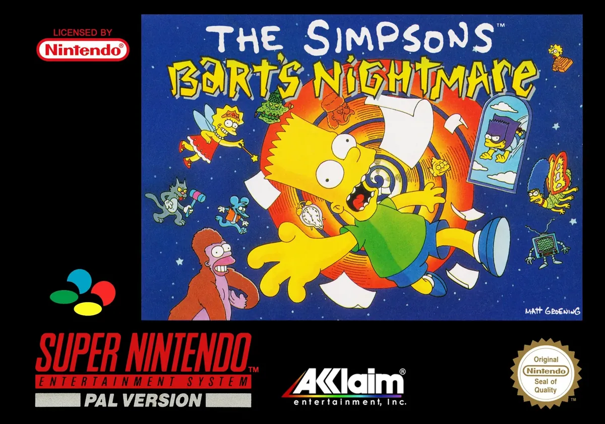 The Simpsons - Barts Nightmare