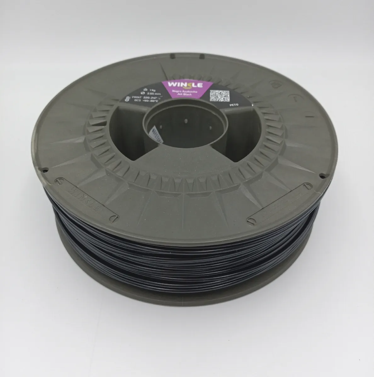 WINKLE 3D Druck Filament Zubehör PETG 285 mm Schwarz Spule Hochwert