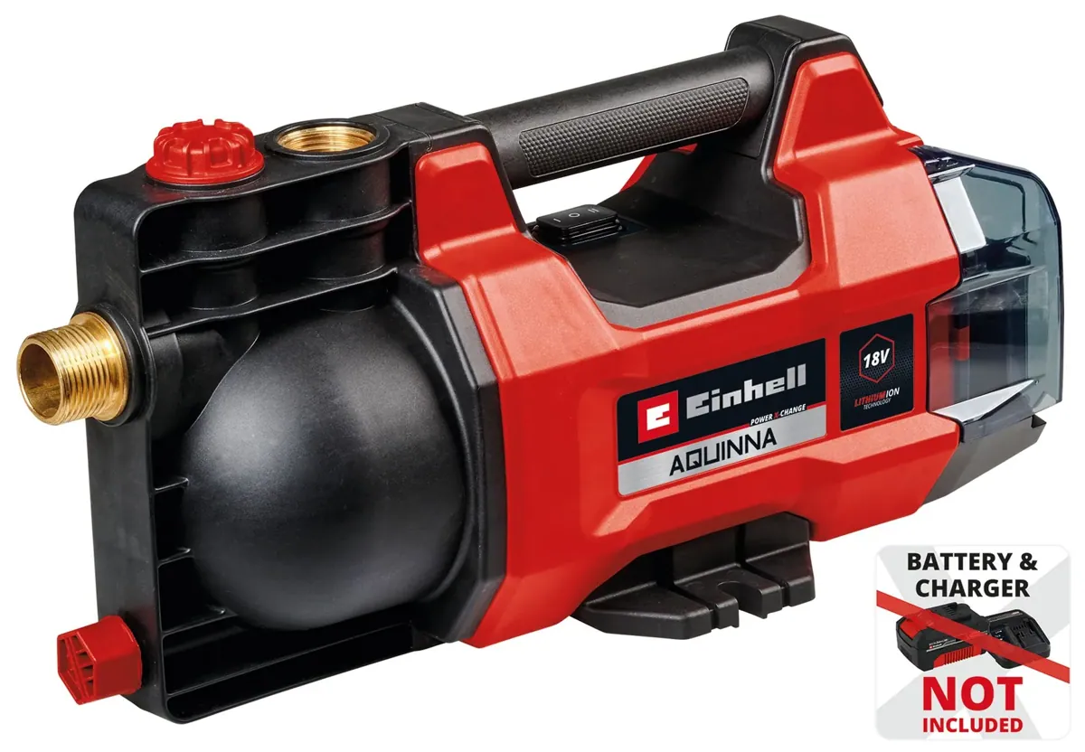 Einhell Power X-Change Akku-Gartenpumpe AQUINNA 18/28