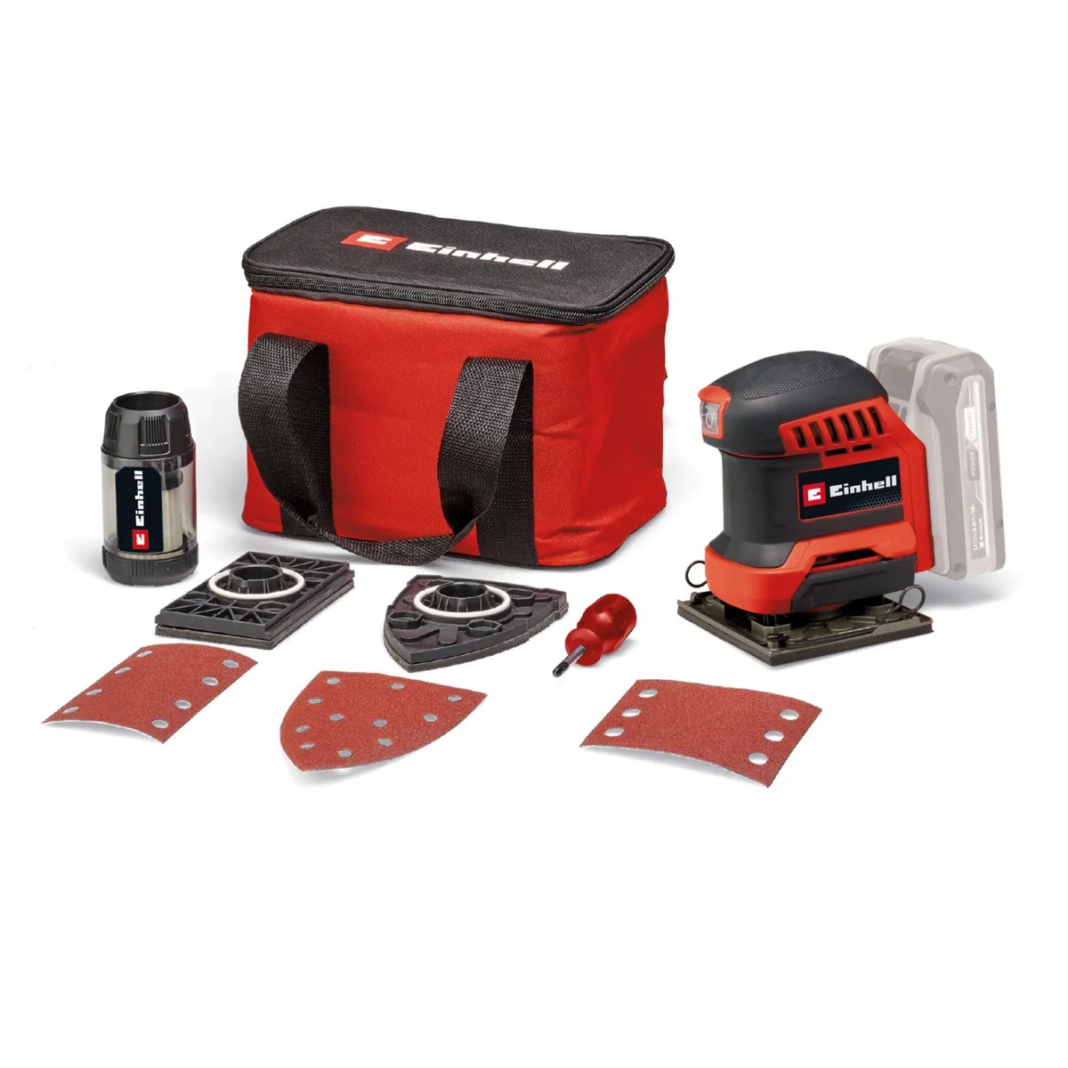 Einhell Power X-Change Akku-Faustschleifer TE-OS 18/113 3X Li - Solo (B-Ware)