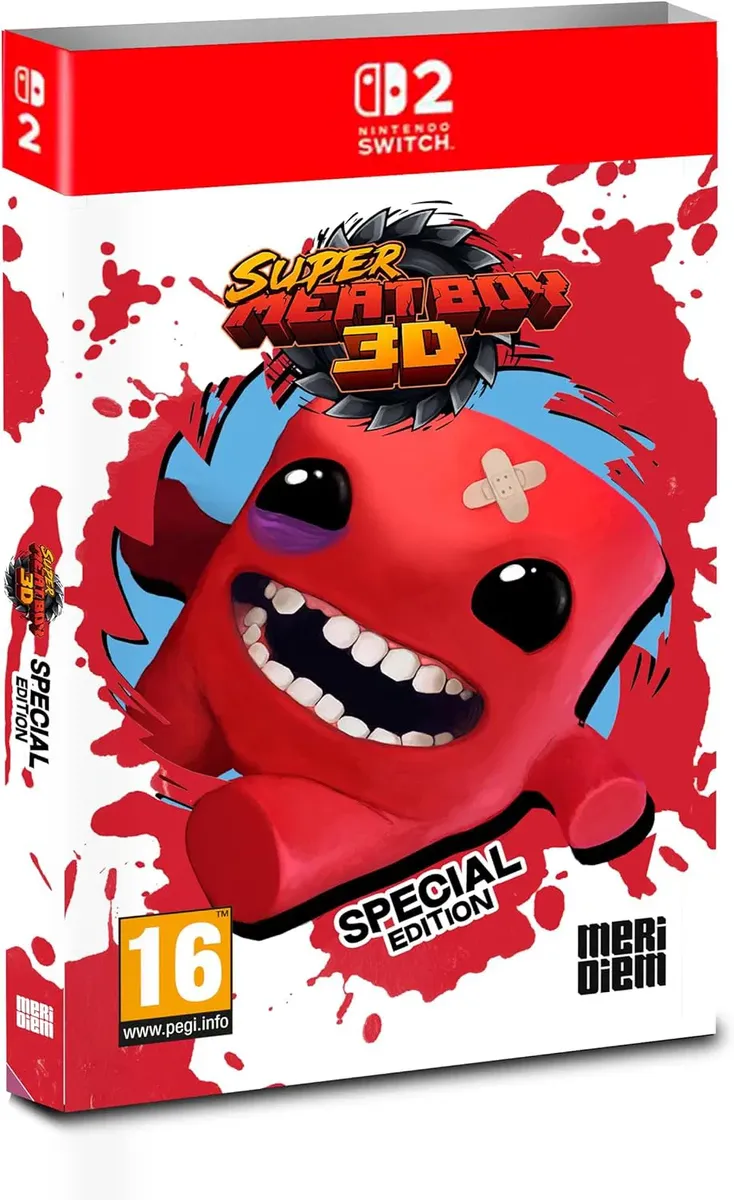 Super Meat Boy 3D (Special Edition) - Nintendo Switch 2
