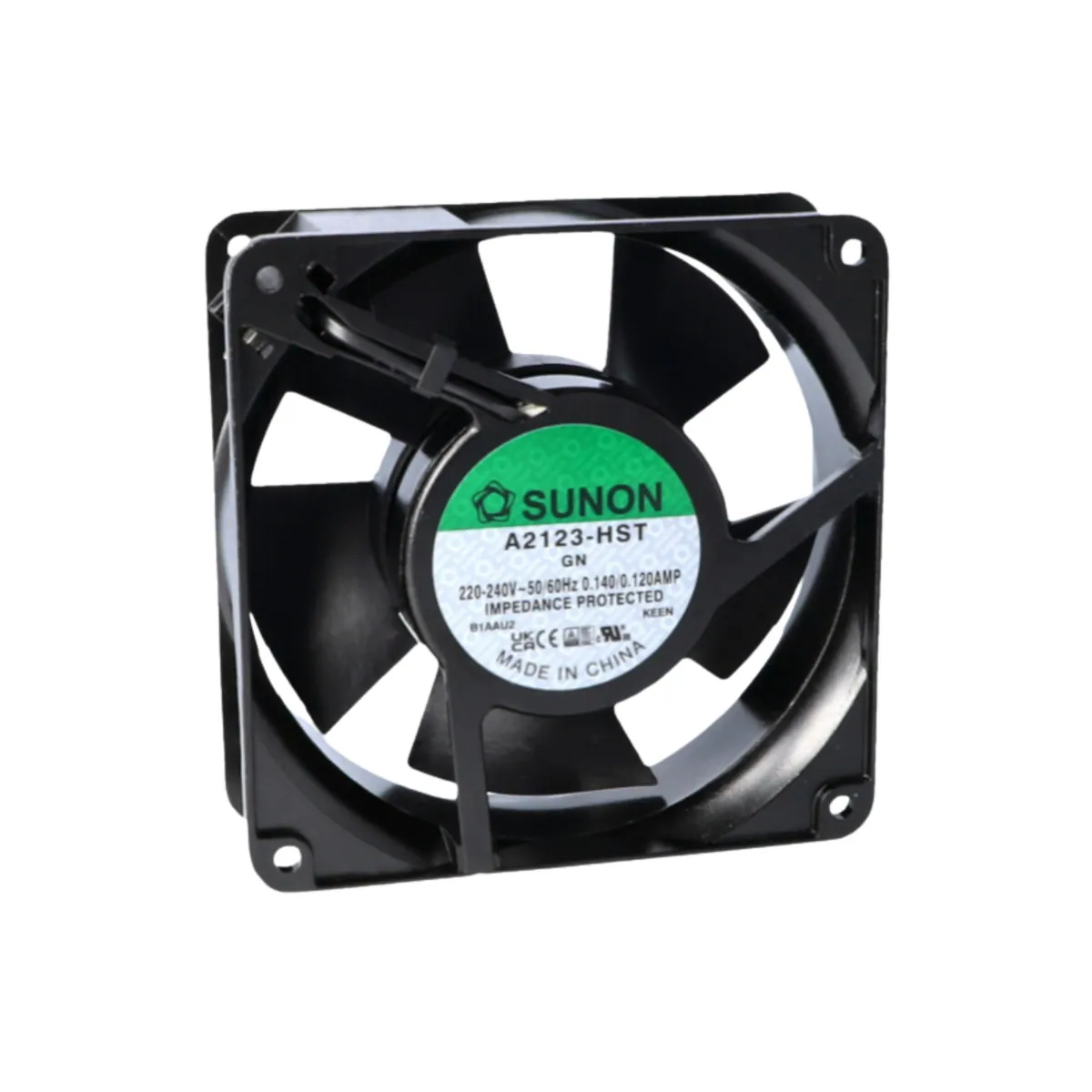 SUNON AC-Axial Lüfter A2123-HSL.(7).GN (230VAC/120x38mm/190,24m³/h)
