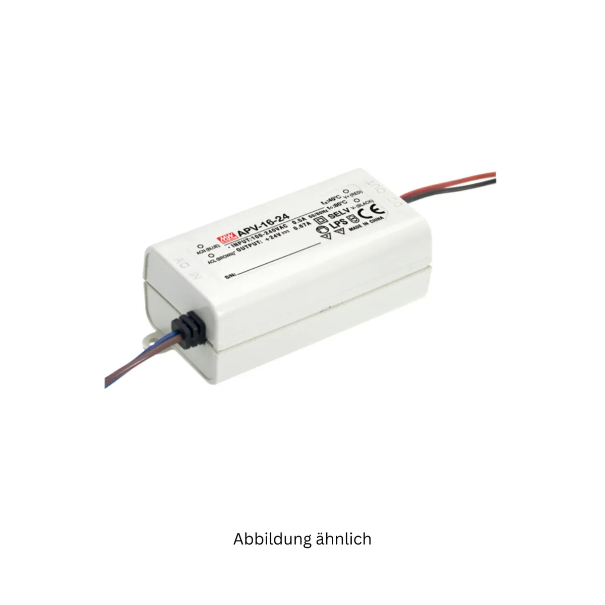 MeanWell APV-16-15 (15W/15V) LED-Netzteil