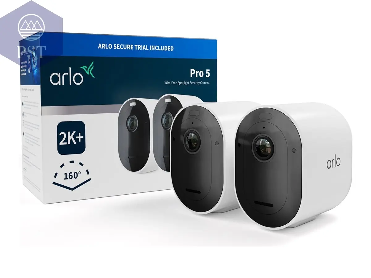 ARLO Pro5 2K Security Camera 2-Cam