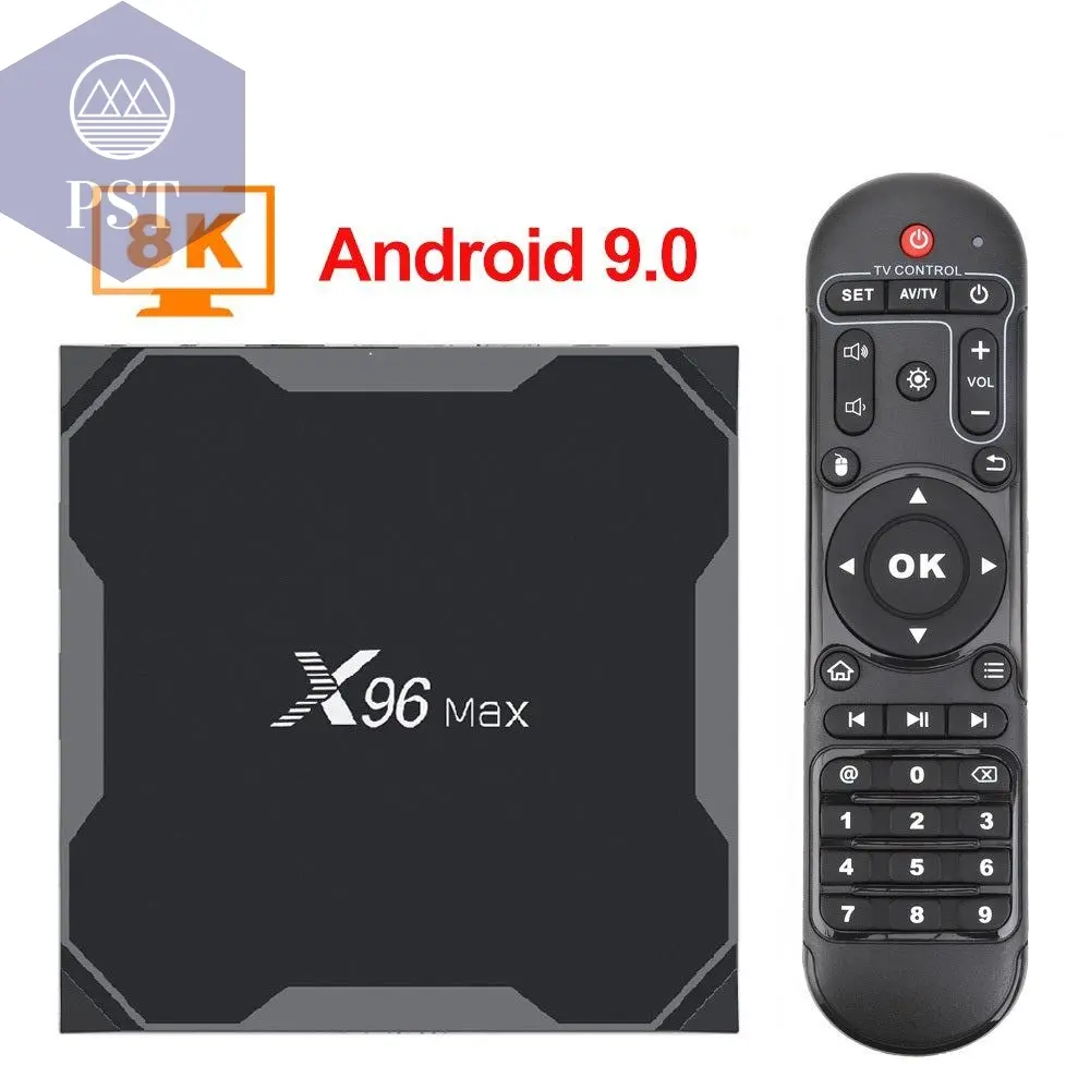 Android 9.0 Amlogic Quad Core 4K TV Box