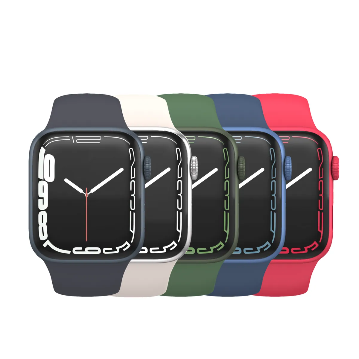 Refurbished Apple Watch Series 7, 41mm, Aluminium