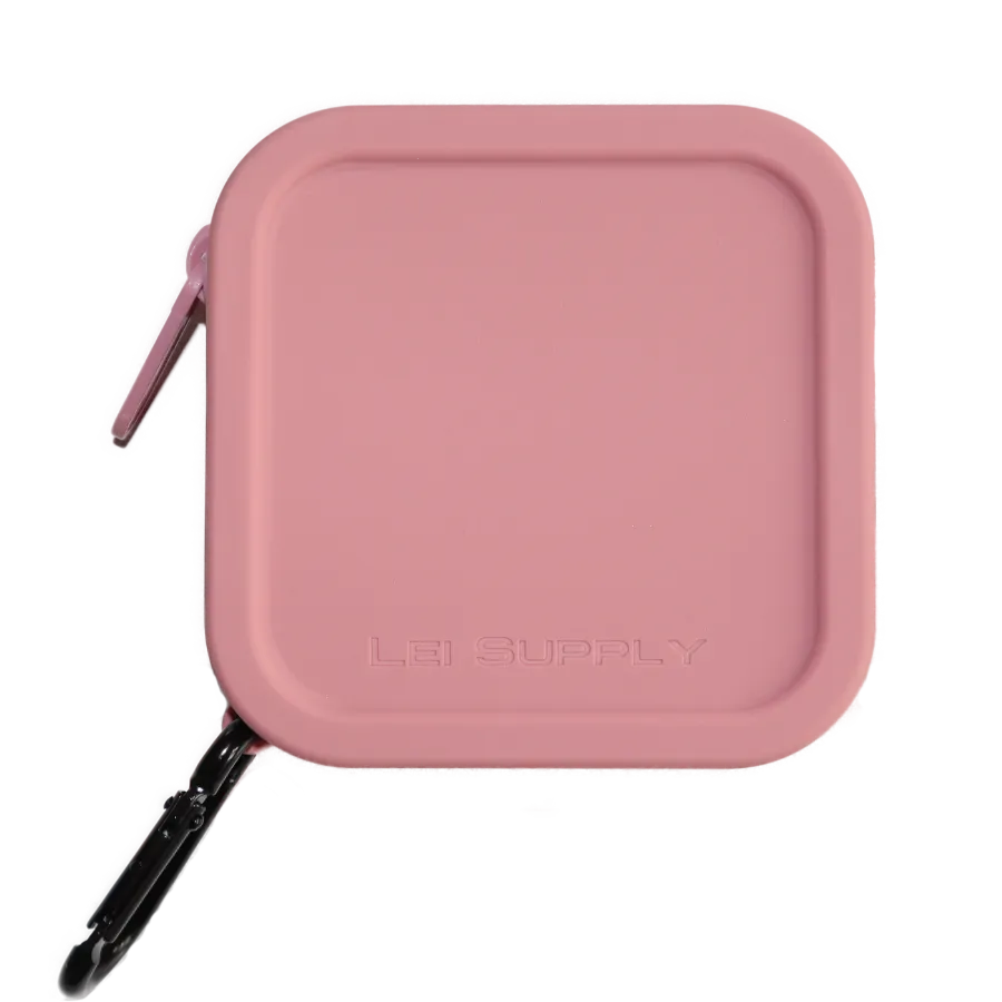 Ash Rose - BAGZ - supersoftes Minibag mit Karabiner in altrosa