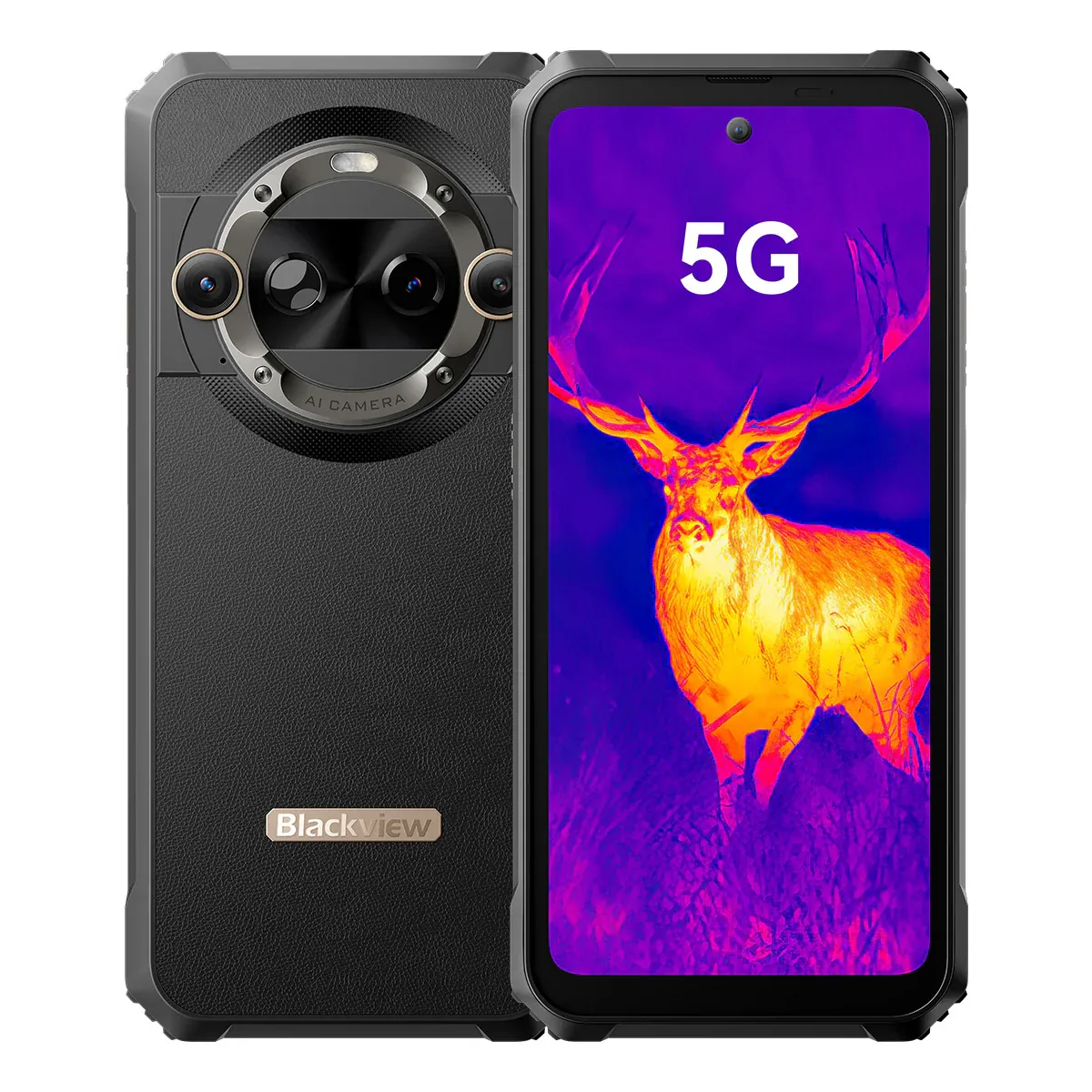 Blackview BL9000 Pro – Outdoor Handy 5G mit Wärmebildkamera, 6,78 Zoll, 12+512GB, 8800mAh/120W