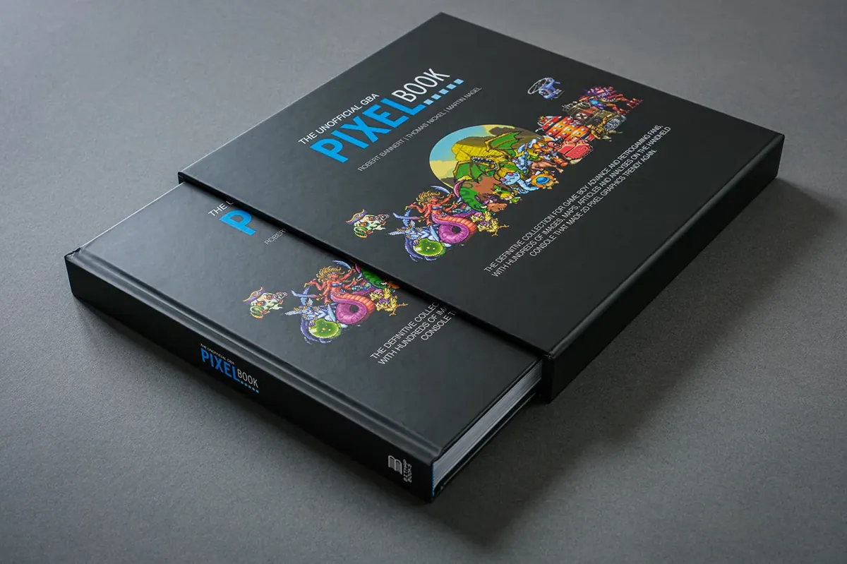 The GBA Pixel Book Buch