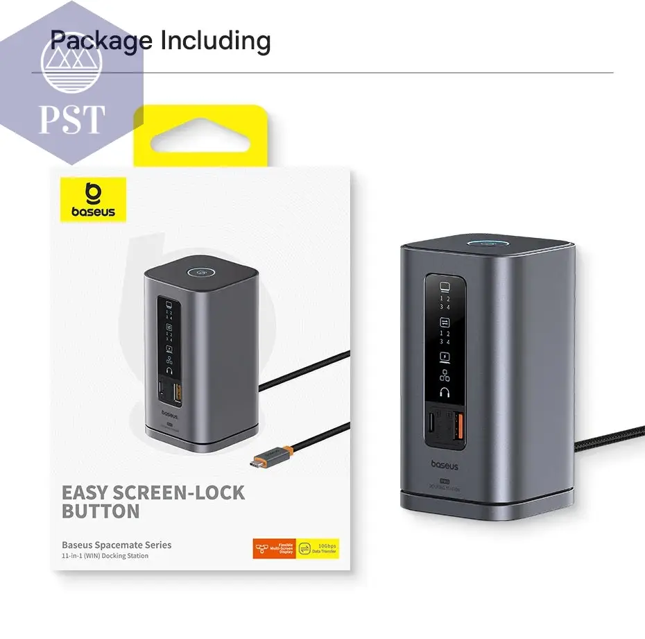 Baseus 12-In-1 USB C HUB PD 100W HDMI