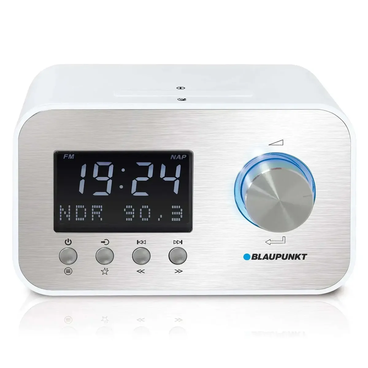 Radiowecker mit DAB+ | CLRD 40 Weiß