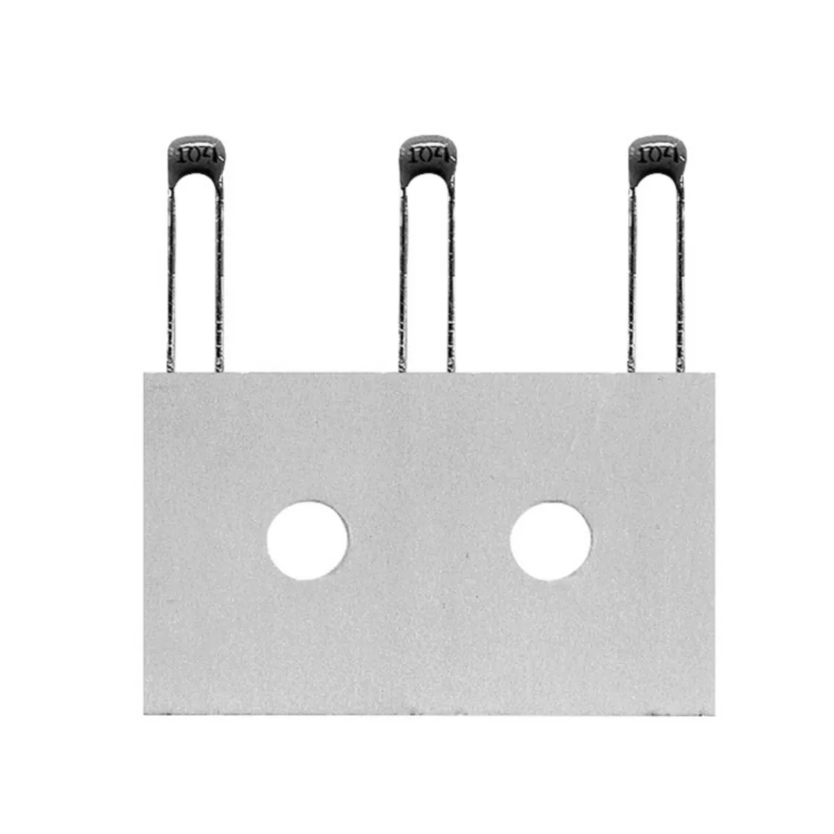 100x Kemet Keramik-Vielschichtkondensator THT, 100 nF, 63 V, X7R, 10 %, RM 2,54 mm, Klasse II, radial (C320C)
