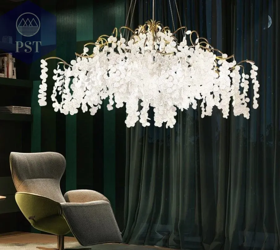 Chandelier Lighting Crystal Grape