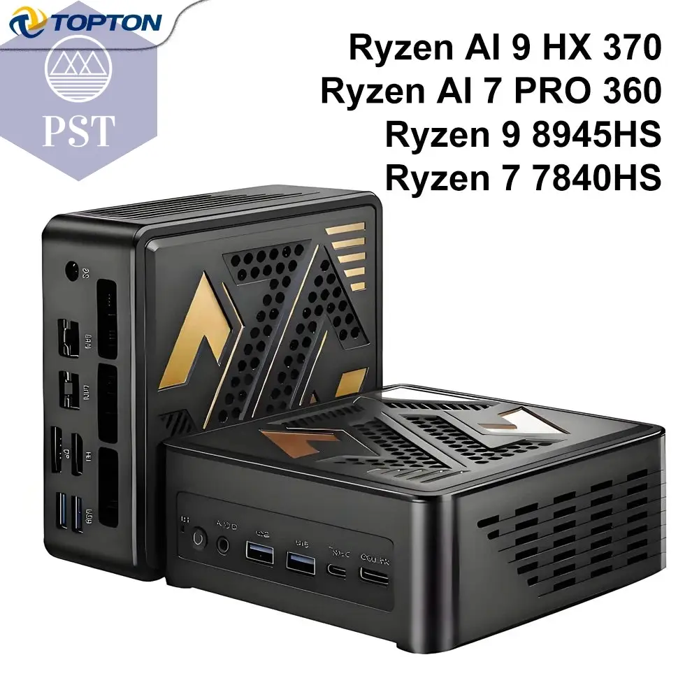 D12 Ultra Gaming Mini PC AMD AI 9 HX 370 NUC