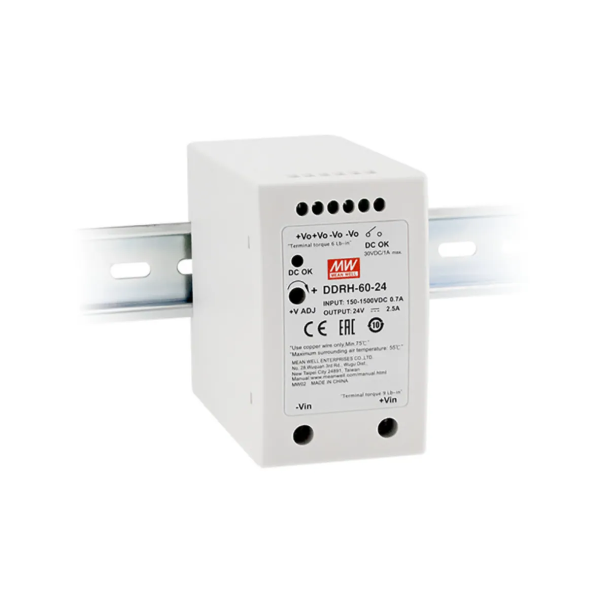 MeanWell DDRH-60-12 (60W/12V/5A) DC/DC-Wandler