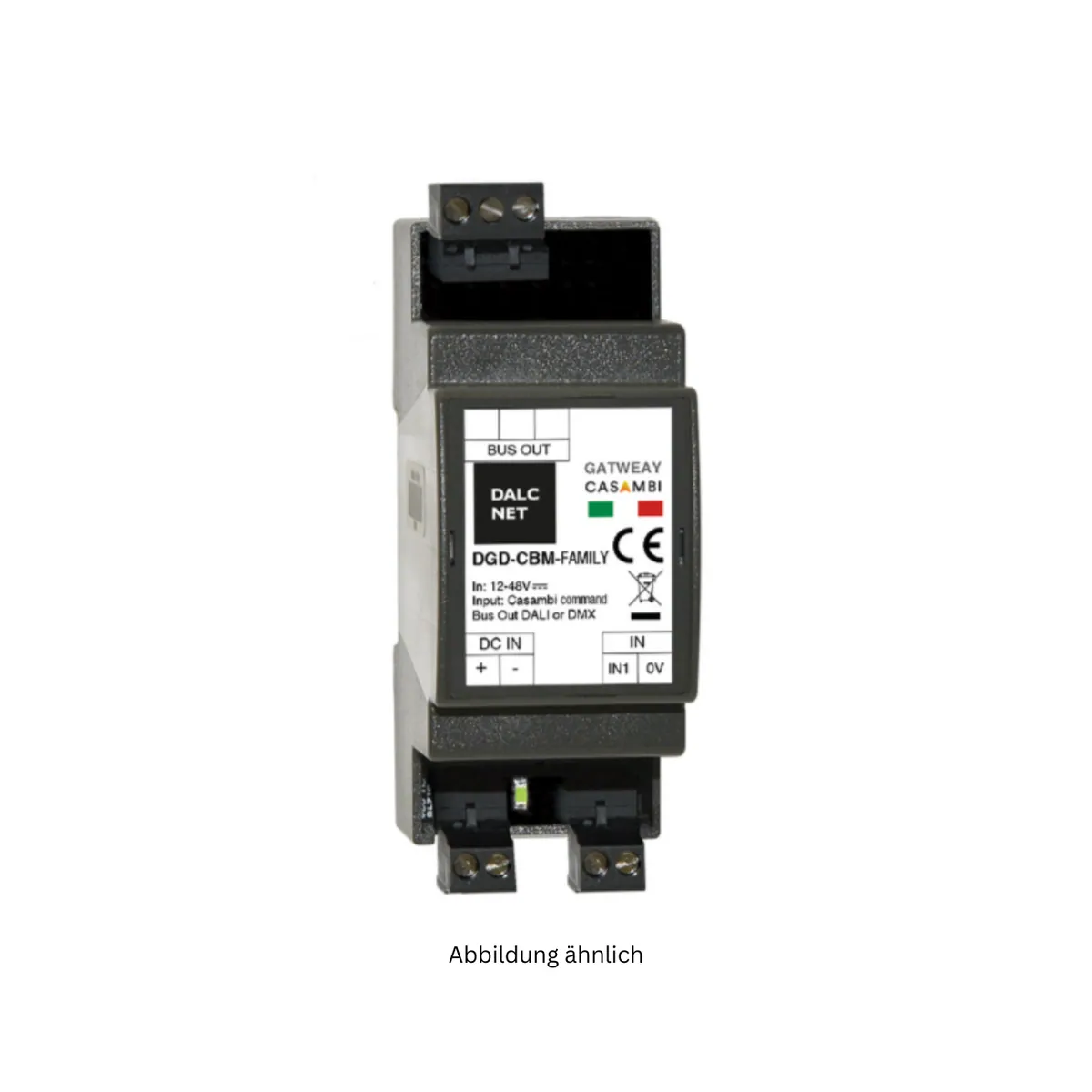 DALCNET DGD-CBM-DMX Casambi / Dali / Push-Dimm / Konverter / 12V-48V